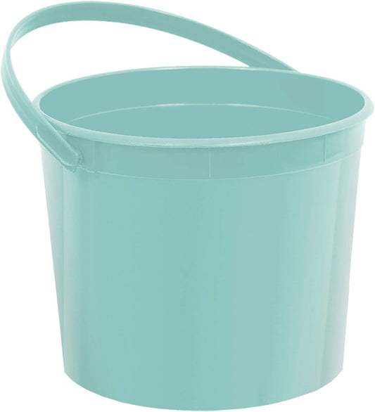 Amscan Robins Egg Blue Party Favor Plastic Bucket